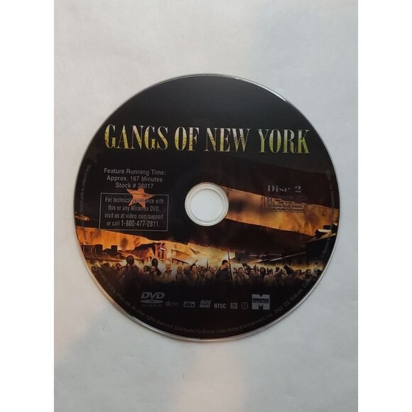 Gangs Of New York: America Was Born In The Streets DVD 2003 2-Disc Set - Picture 3 of 9